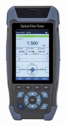 Mini Otdr Para Fibra A“ptica Monomodo / Longitud De Onda 1310nm Y 1550nm / Funcia³n Vfl 10mw / Funcia³n Opm / Mapeo De Cables De Red Rj45 / Recargable / Distancia De Prueba Hasta 64 Km