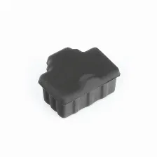 Cubierta Linkedpro Lp-rj45, Rj-45, Silicona, Negro, Pc De Escritorio/estación De Trabajo, Conmutador (dispositivo De Red), Computadora Portátil, 100 Pieza(s)