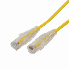 Patchcord Linkedpro Lp-ut6a-1000-ye28 Cat6a, 10 M, U/utp (utp), Amarillo