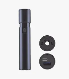 Localizador Visual De Fallos (vfl) / Para Conectores Sc, Fc, St / Hasta 8-10 Km De Distancia / Recargable Por Puerto Usb