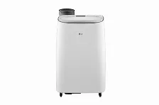 Aire Acondicionado Lg Porta?til Inverter Enfriamiento 14000 Btu/h Compresor Dual Temporizador Color Blanco