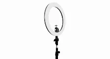 Aro De Luz Game Factor Lrg300 Para Streaming, 10 Niveles, Pedestal, Usb, 3 Temperaturas De Color, Control