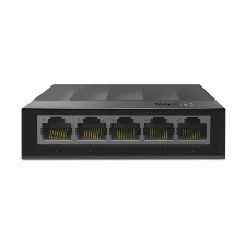Switch Tp-link Ls1005g No Administrado, Rj-45 5, Gigabit Ethernet (10/100/1000), Negro