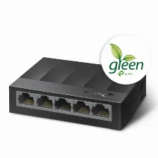 Switch Tp-link Ls1005g No Administrado, Rj-45 5, Gigabit Ethernet (10/100/1000), Negro