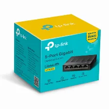 Switch Tp-link Ls1005g No Administrado, Rj-45 5, Gigabit Ethernet (10/100/1000), Negro