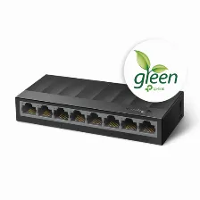 Switch Tp-link Ls1008g No Administrado, Rj-45 8, Gigabit Ethernet (10/100/1000), Negro