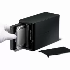 Nas Buffalo Linkstation Soho Armada 370, 0.8 Ghz, 8 Tb, Bahías 2, 2.5/3.5