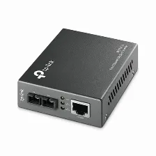 Tp-link Mc110cs - Convertidor Multimedia Mono-modo Con 1 Puerto Rj45 10/100 Mbps Y Conector De Fibra Sc De Hasta 20 Km