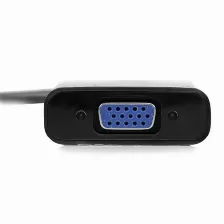 Cable Adaptador Externo Conversor Vídeo Audio Micro Hdmi A Vga 1920x1200- 1x Hd15 Hembra - 1x Micro Hdmi Macho - 1x Mini Jack Hembra (mchd2vgaa2)