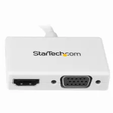 Adaptador Vídeo Startech.com 0.15 M, Blanco