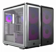 Gabinete Cooler Master Masterframe 600 Mesh Midi Tower, Psu No, Vent. 2x 200 Mm, Vent. 1x 120 Mm, Negro