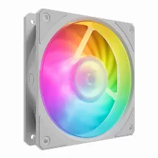 Ventilador Cooler Master Mobius 120p Argb White, 120mm, Blanco