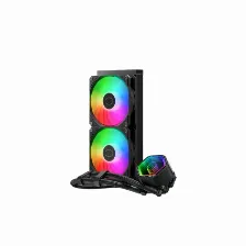 Enfriamiento Liquido Cooler Master Core Ii Argb, 240mm, 2x120mm, Negro