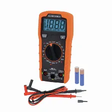 Multa­metro Digital Con Seleccia³n Manual Rango 600v Cat Iii Con Proteccia³n De Alerta Led Del Cable De Prueba
