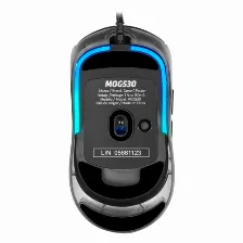 Mouse Gamer Game Factor Mog530, Alambrico, Rgb, Pixart 3327, 12000 Dpi, Negro