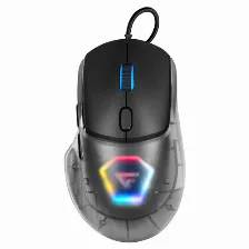Mouse Gamer Game Factor Mog530, Alambrico, Rgb, Pixart 3327, 12000 Dpi, Negro