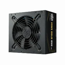 Fuente De Poder Cooler Master Mwe Gold V3 650w Atx 3.1, 80 Plus Gold, No Modular, 120mm, 2 Eps