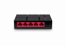 Switch Mercusys Ms105g No Administrado, Rj-45 5, Gigabit Ethernet (10/100/1000), Negro