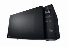 Horno De Microondas Lg Ms2032gas Capacidad 20 L, Potencia 700 W, 5 Niveles De Potencia, 5 Programas De Cocción, Pantalla Si, Color Negro