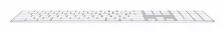 Teclado Apple Mxcj3ll/a Inglés De Ee.uu. , Inalámbrico Y Alámbrico, Bluetooth, Interruptor De Llave De Tijera, Plata, Blanco