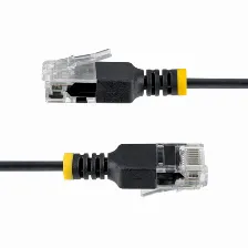 Patchcord Startech.com Cat6a, 0.5 M, U/utp (utp), Negro