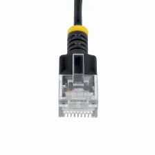 Patchcord Startech.com Cat6a, 0.8 M, U/utp (utp), Negro