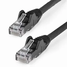 Patchcord Startech.com N6lpatch3mbk Cat6, 3 M, U/utp (utp), Negro