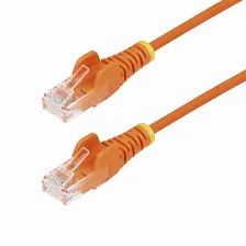 Patchcord Startech.com Cat6, 2.5 M, U/utp (utp), Naranja