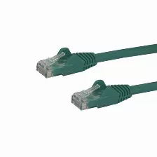 Patchcord Startech.com Cat6, 2 M, U/utp (utp), Verde