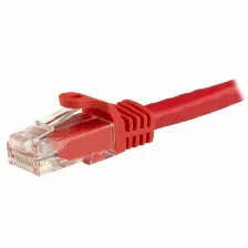 Patchcord Startech.com Cat6, 3 M, U/utp (utp), Rojo