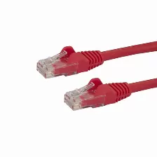 Patchcord Startech.com Cat6, 4.3 M, U/utp (utp), Rojo