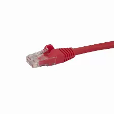 Patchcord Startech.com Cat6, 4.3 M, U/utp (utp), Rojo
