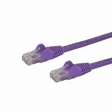 Patchcord Startech.com Cat6, 1.8 M, U/utp (utp), Púrpura