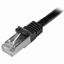 Patchcord Startech.com Cat6, 5 M, Sf/utp (s-ftp), Negro