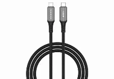 Cable Usb Naceb Technology Na-0142 Usb C A Usb C, Negro