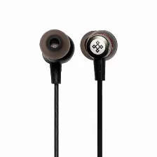Audífonos Naceb Technology Na-0320 Intra Auditivo, Alámbrico, 3.5 Mm, Negro