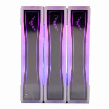 Ventilador Naceb Technology Na-0650b 12 Cm, Led Multi, Blanco
