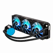 Enfriamiento Liquido Naceb Technology Na-0652 3 X 12 Cm, 1800 Rpm, Negro