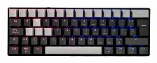 Teclado Naceb Technology Na-0968 Alámbrico, Usb, Interruptor Mecánico, Led Rgb, Negro, Gris