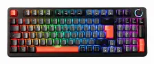 Teclado Naceb Technology Español, Alámbrico, Usb, Interruptor Mecánico, Led Rgb, Gris