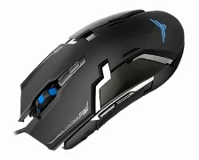 Ratón Naceb Technology Na-629, Laser, Usb, Resolución 3200 Dpi, Mano Derecha, Color Negro, Longitud De Cable 1,5 M