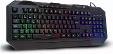 Kit Teclado Y Mouse Necnon Ngk-hydra Usb, Retroiluminado, Alámbrico, Negro