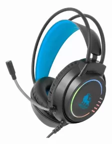 Audífonos Necnon Nbhg-kimera De Mano, Alámbrico, 3.5 Mm, Usb, Negro, Azul