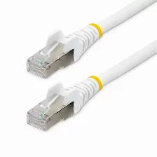 Patchcord Startech.com Cat6a, 1.5 M, S/ftp (s-stp), Blanco