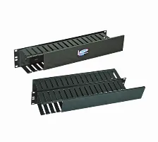 Panel North System North109-bkl Material Acero Al Carbón, Peso Max. 6 Kg, Tornillos Incluidos Si, Fácil Montaje Si, Capacidad Del Rack 2u, Color Negro