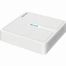 Nvr Hilook Nvr-104h-d/4p(d) 4 Canales, Hdd Max. 6 Tb, Blanco