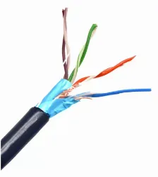 Bobina Saxxon Oftpcat5ecope305n Cat5e, 305 M, S/utp (stp), Negro