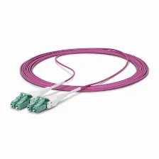 Cable Startech.com 10 M, Fibra Om4, Lc, Lc, 100 Gbit/s, Violeta