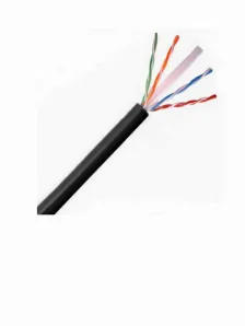 Bobina Saxxon Outp6cop305ne Cat6, Negro