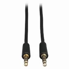 Cable De Audio Tripp Lite 3,5mm A 3,5mm, 15.24 M, Negro